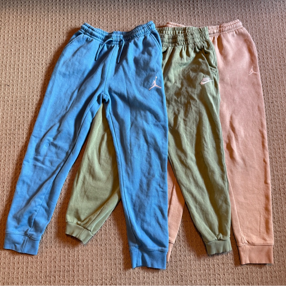Kids' Nike & Jordan Jogger Pants Bundle
